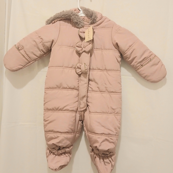 Outerwear by Lisa Other - Outerwear by Lisa Cozy Pink Kids Footie